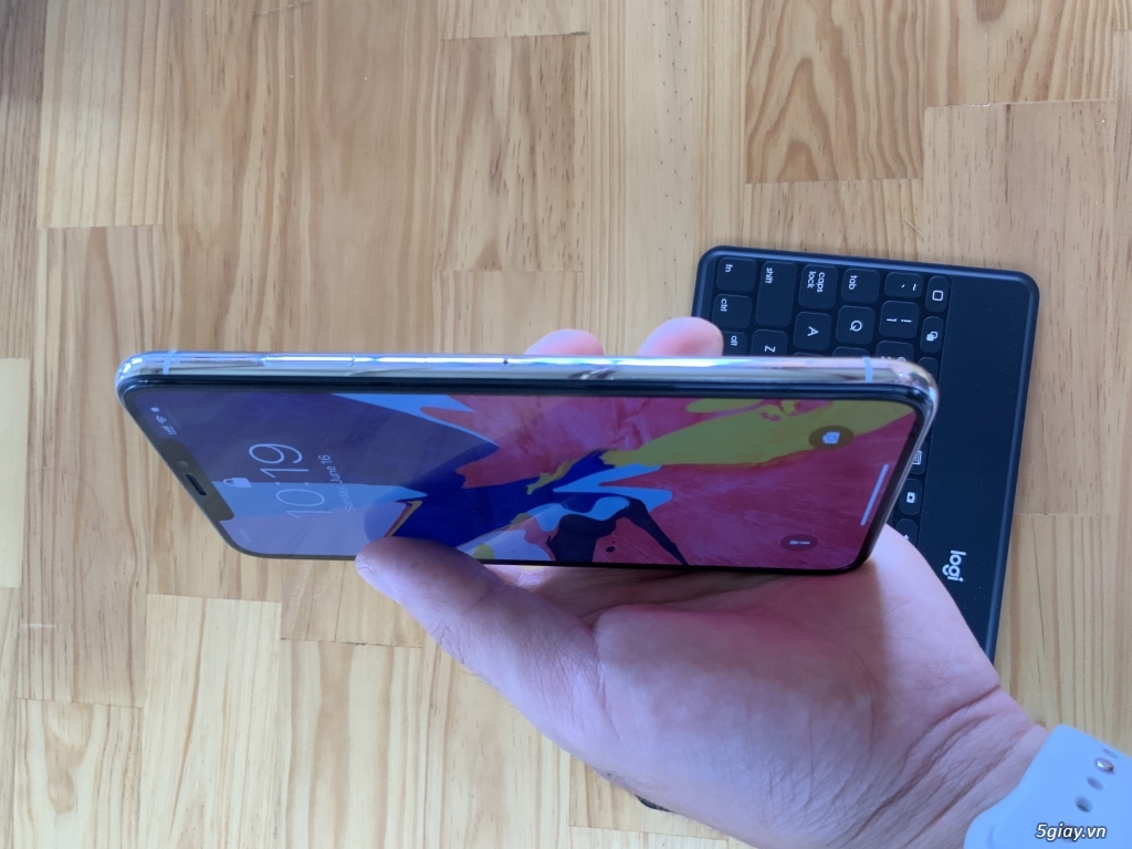 iPhone xs max bạc Mỹ 64GB - 2