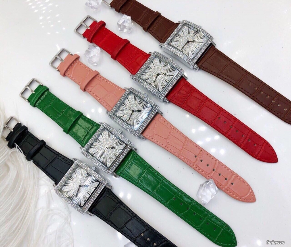 Đồng hồ dây da nữ hàng F1 các loại - 10