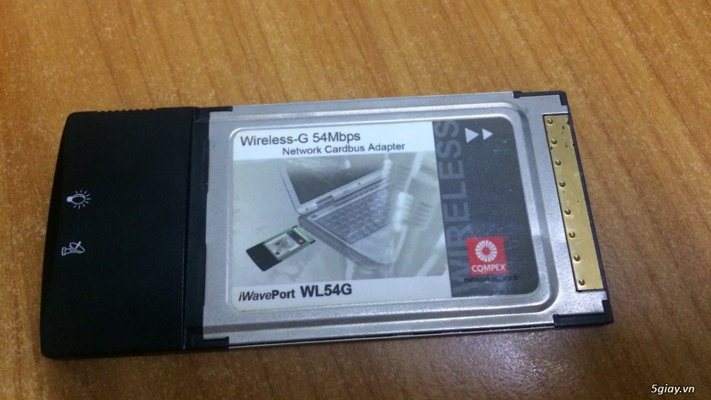 Bán Wireless-G 54Mbps (Network Cardbus Adapter) - Giá bán: 150k. - 1