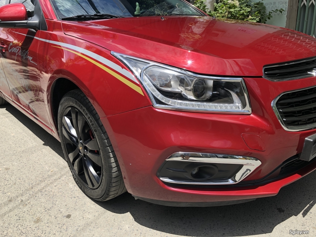 Chevrolet Cruze LTZ 2018 màu đỏ mâm đen, bstp chính chủ - 2