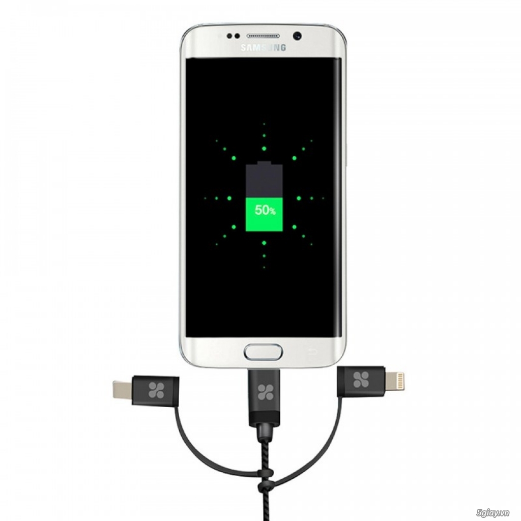 Cable 3 in 1 hiệu Promate. ET 22h59 19/6/19 - 1