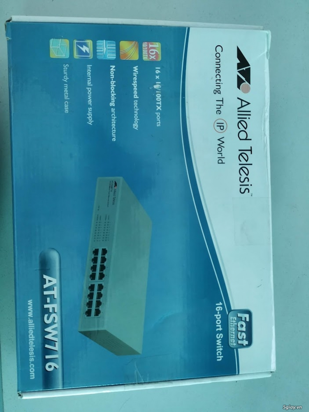 Thanh lý Switch AT-FSW716 16-port giá rẻ - 2