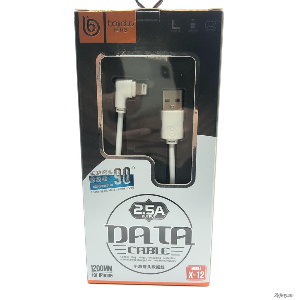 Dây cap X-12 BOLIDUO chính hãng 2019 - 2