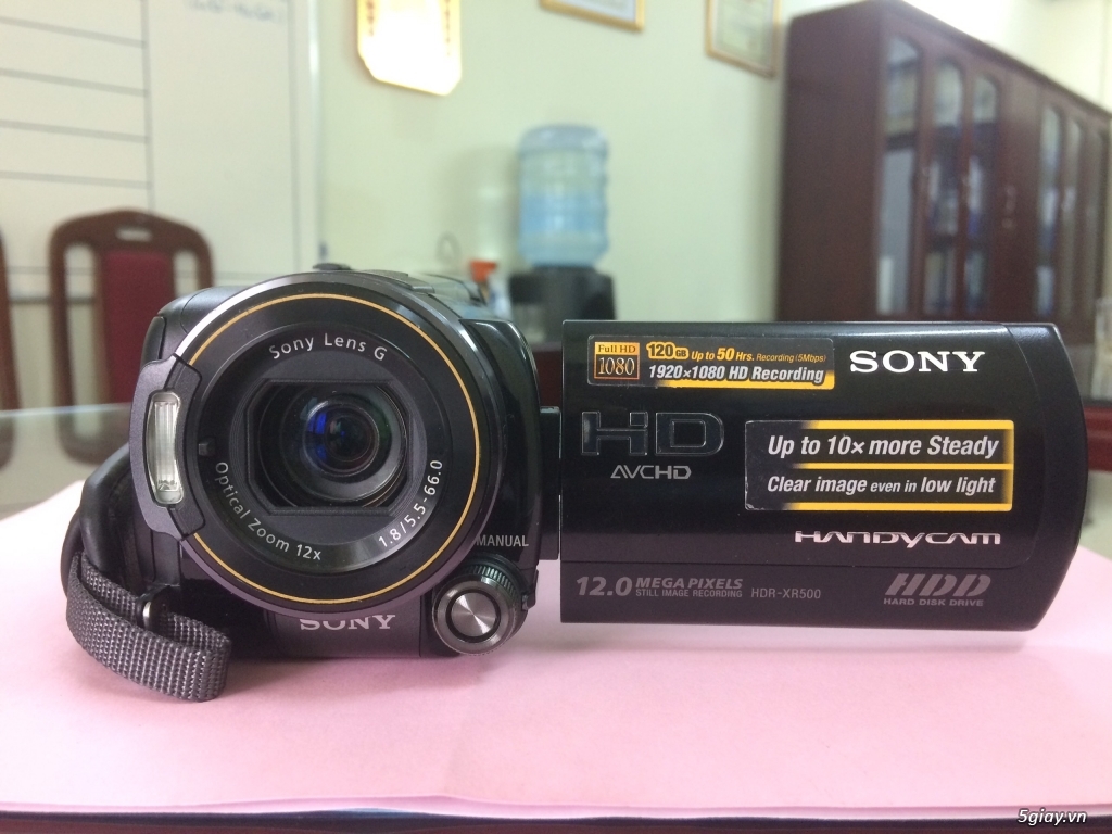Máy quay Sony HDR-XR500E, full box, như mới - 5