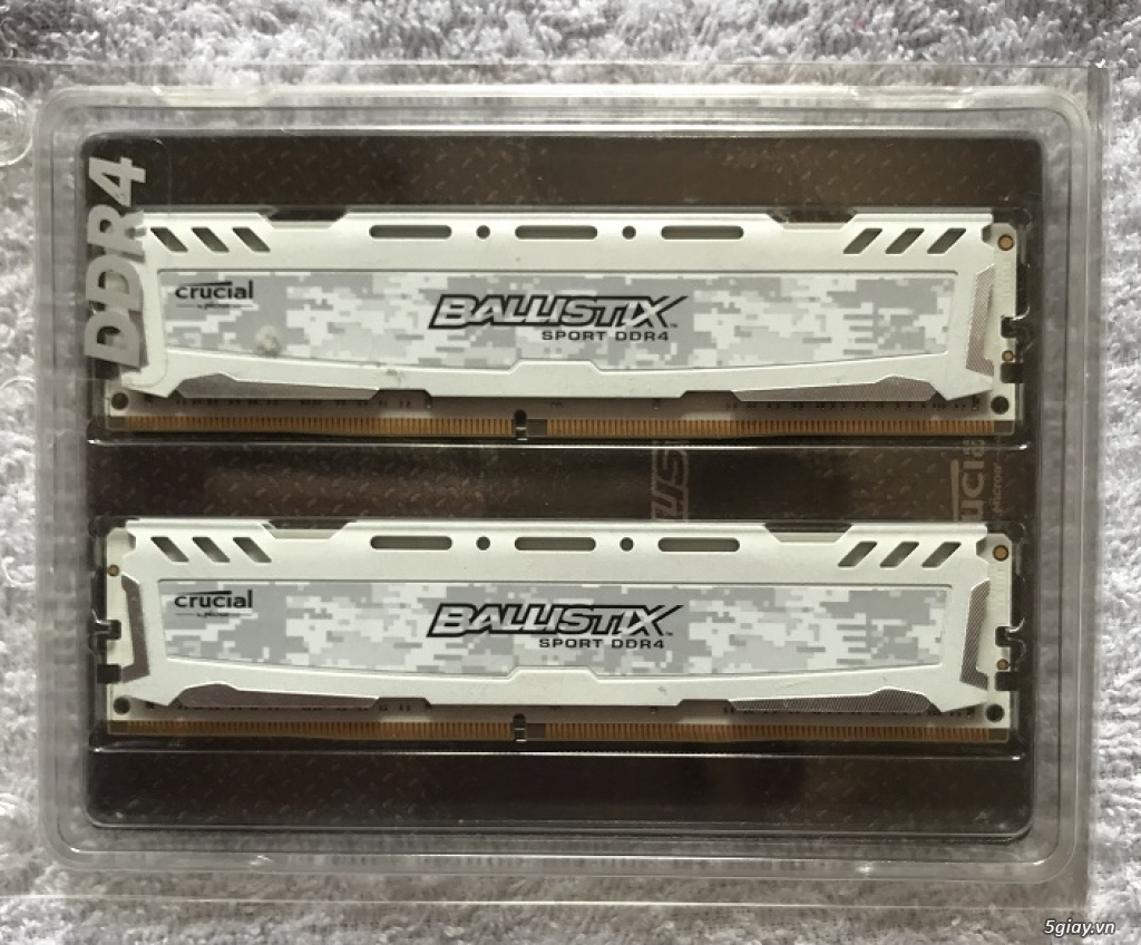 [Đà Lạt]: Bán Ram Crucial DDR4, Fan 120mm, tản nhiệt Intel