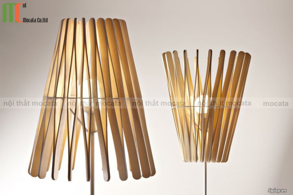 Đèn gỗ trang trí hiện đại với nhiều kiểu mẫu độc lạ 2069 - 11
