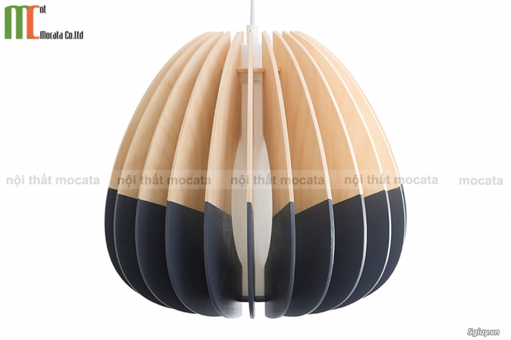 Đèn gỗ trang trí hiện đại với nhiều kiểu mẫu độc lạ 2069 - 8