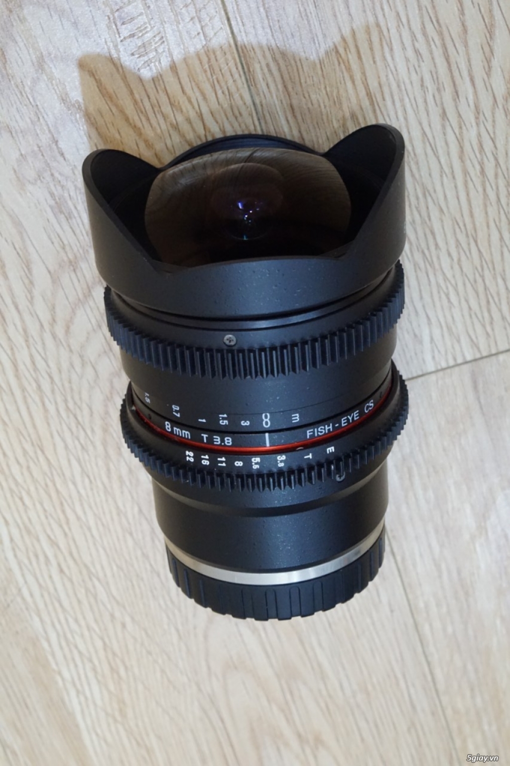 Ống kính fisheye Samyang 8mm cho máy ảnh Sony ngàm E (như mới) - 1