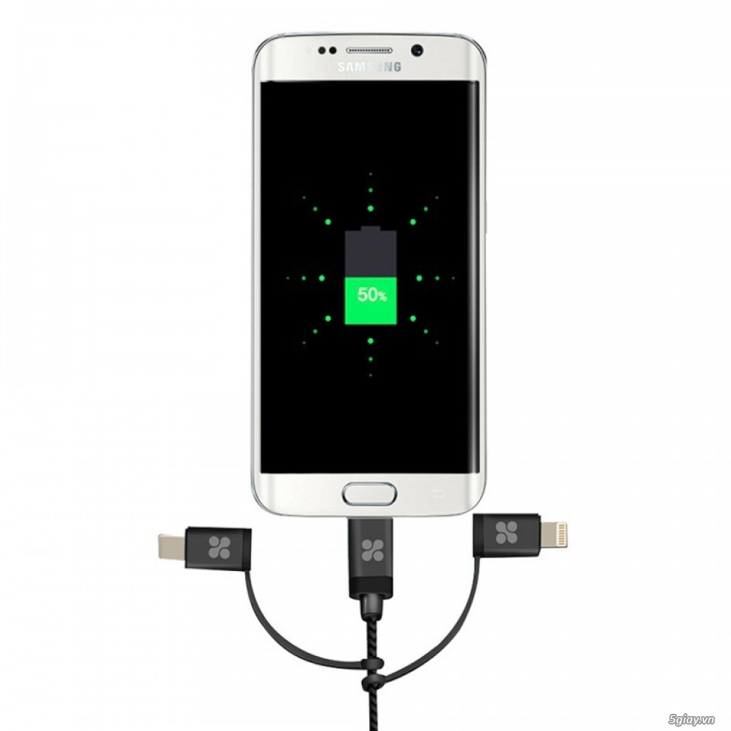Lên 01 Cable 3 in 1 Promate. ET 22h59 23/6/19