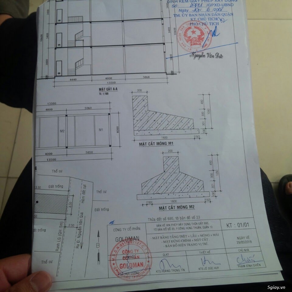 Dịch vụ xin giấy phép xây dựng quận 12