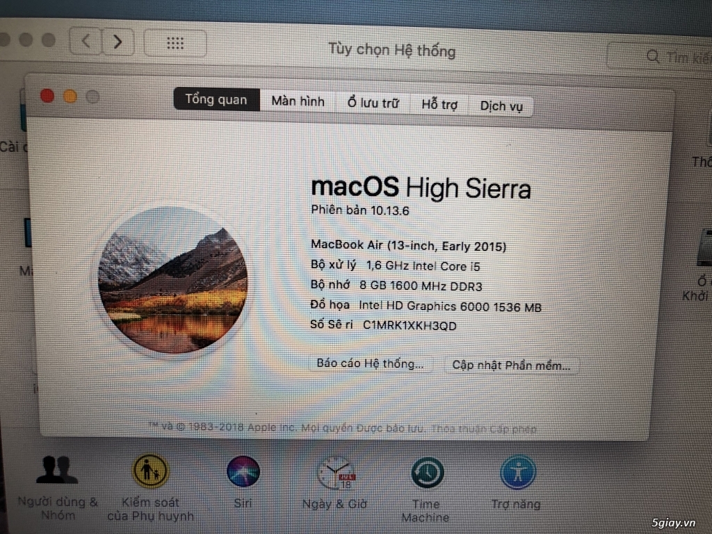 Cần bán macbook air 13-inch. - 2