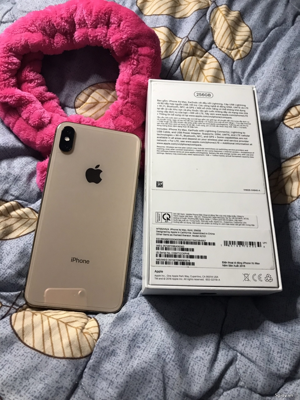 Cần bán iphone xs max Gold hoặc giao lưu xuống đời iphone thấp hơn - 1