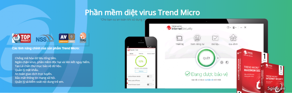 Đỉnh Thái Phong nhà phân phối phần mềm diệt virus Trend Micro uy tín