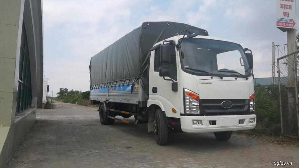Xe tải Veam Vt260-1 tải trọng 1,9 tấn thùng dài 6,1m,động cơ ISUZU - 1