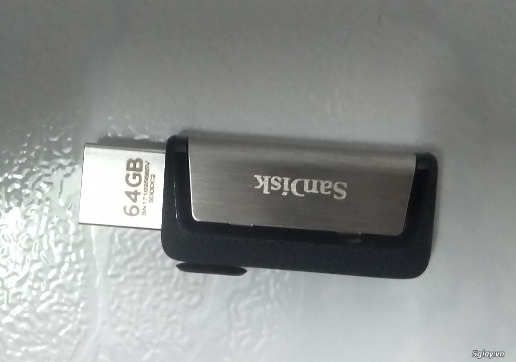 USB Sandisk Ultra Dual OTG Type-C™ 64GB_New 100%. Bảo hành 5 năm. End 22h59phút, ngày25/06/2019 - 6