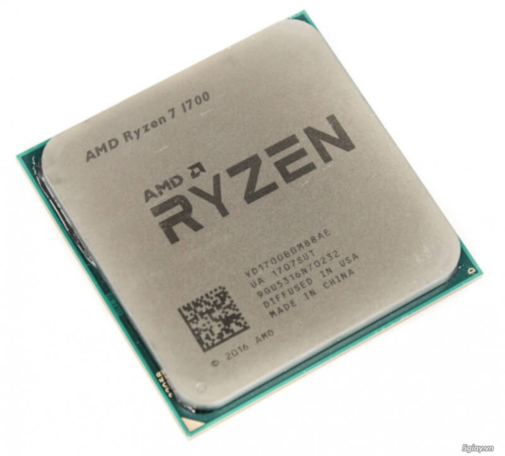 Bộ vi xử lí CPU AMD Ryzen 7 1700 box tray - 1
