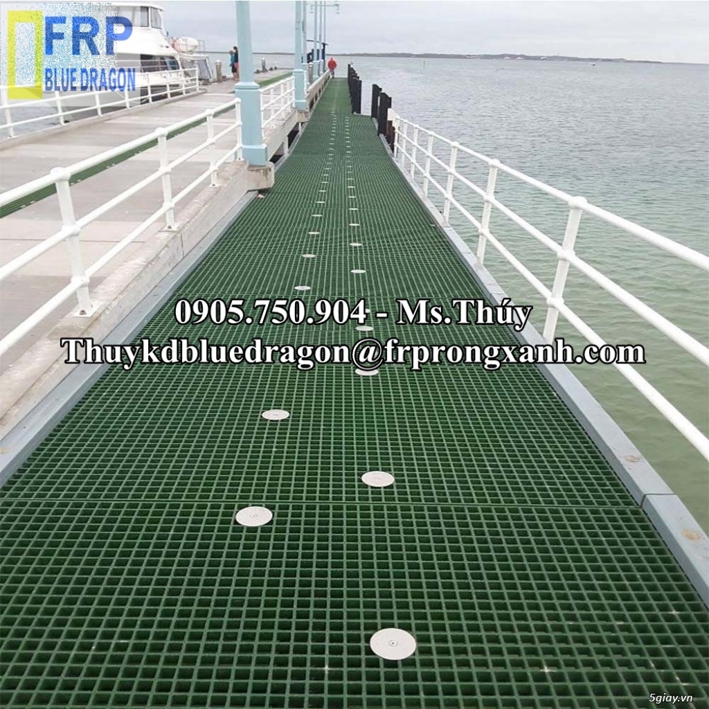 Chuyên cung cấp tấm sàn bằng vật liệu cốt sợi thủy tinh frp grating - 28