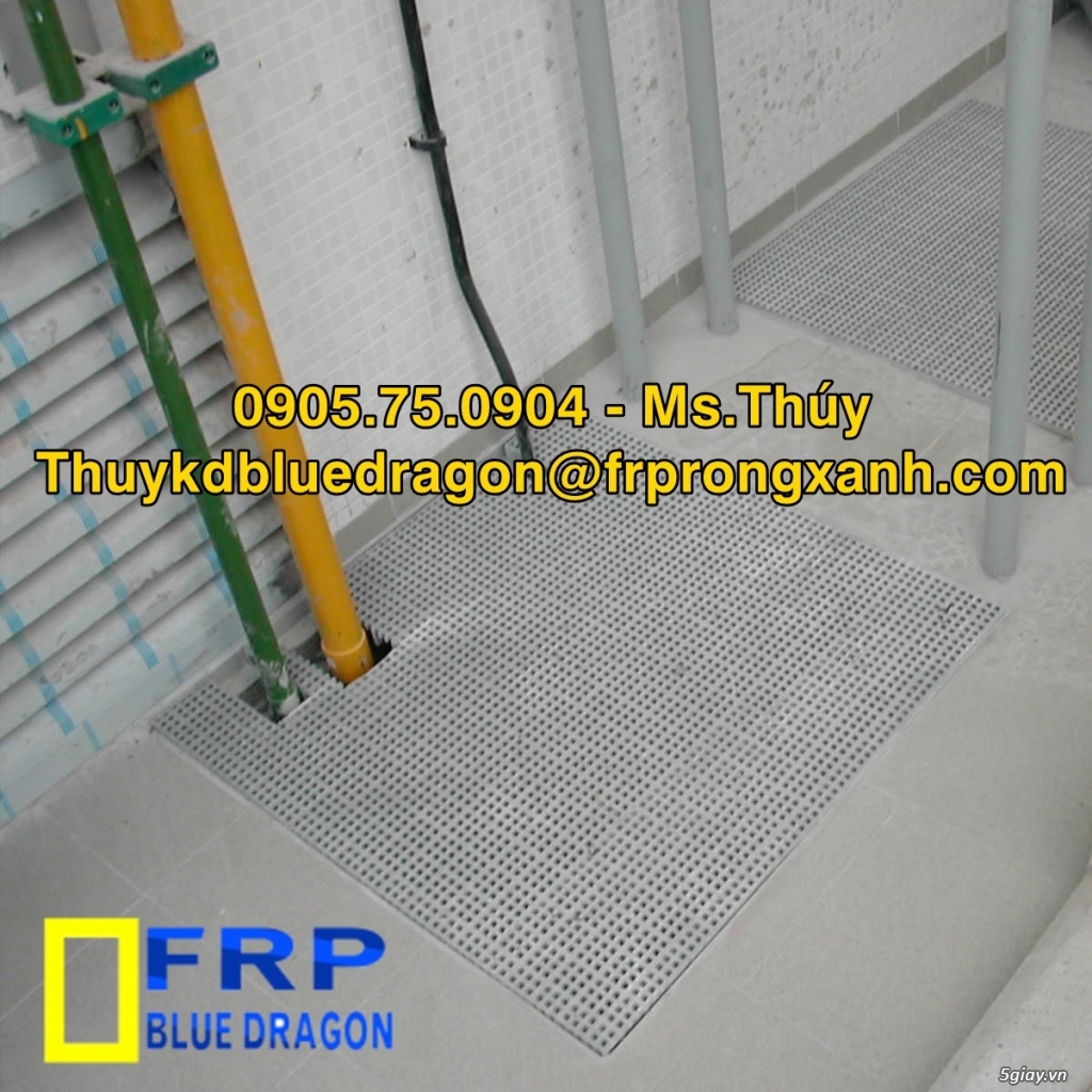 Chuyên cung cấp tấm sàn bằng vật liệu cốt sợi thủy tinh frp grating - 38