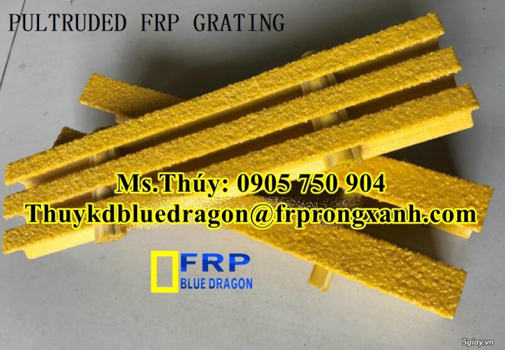Chuyên cung cấp tấm sàn bằng vật liệu cốt sợi thủy tinh frp grating - 35