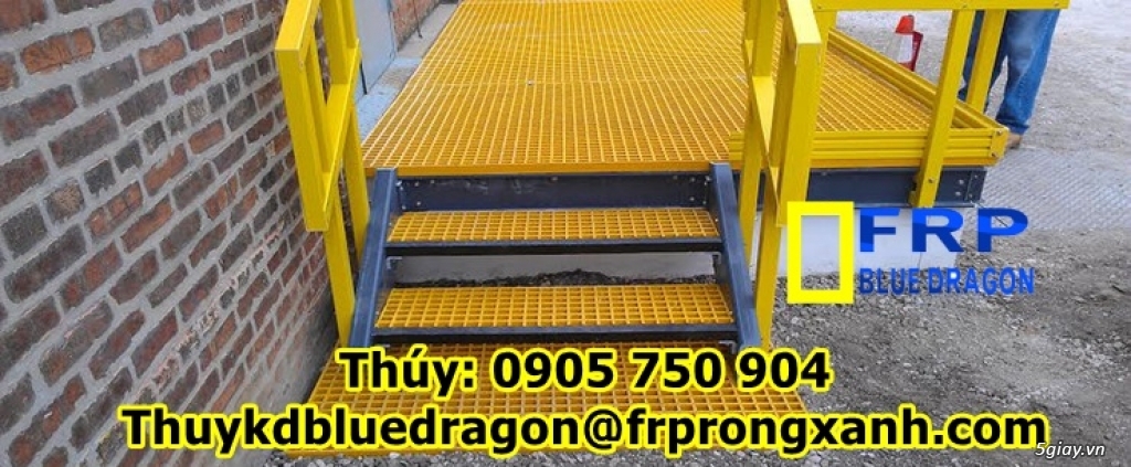 Chuyên cung cấp tấm sàn bằng vật liệu cốt sợi thủy tinh frp grating - 3