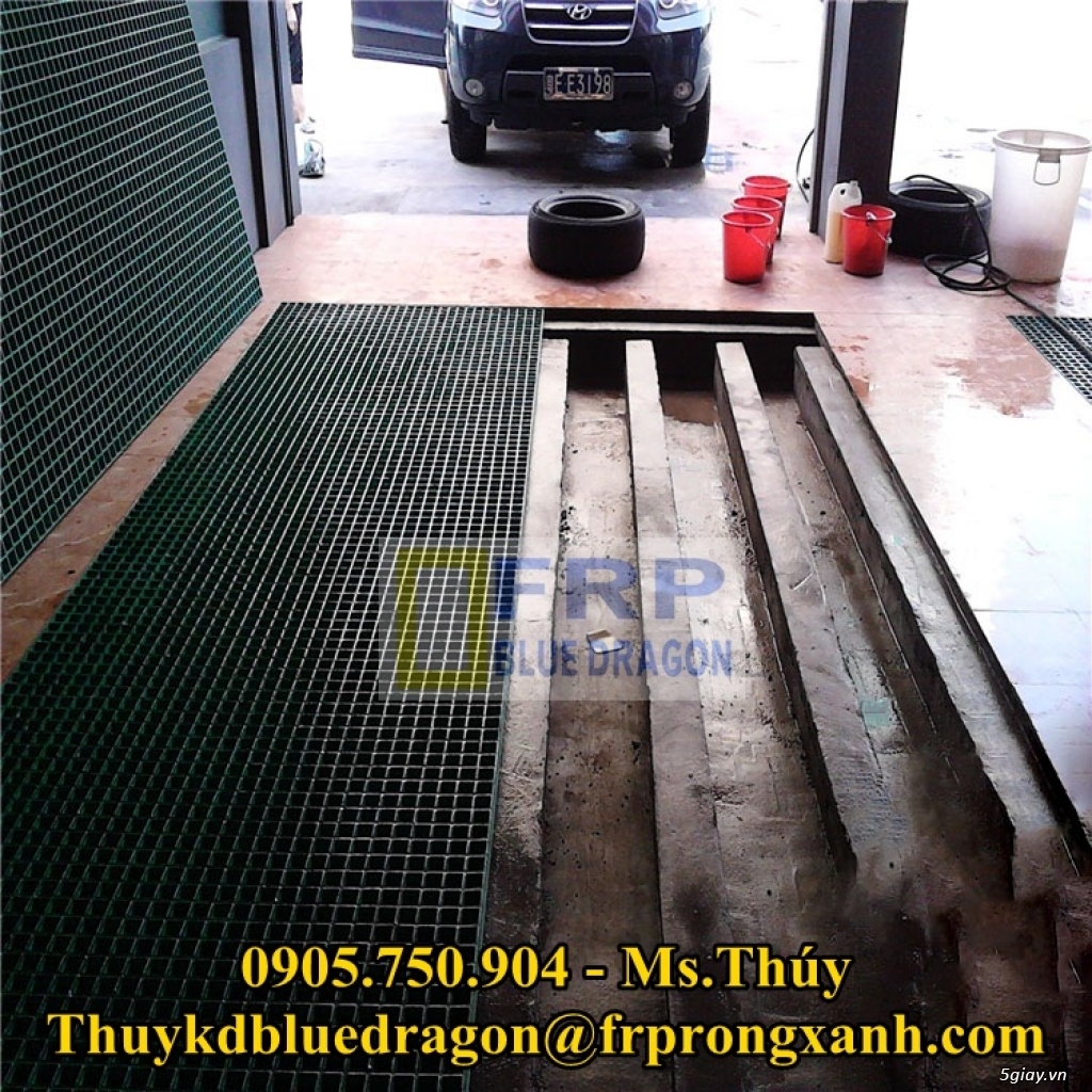 Chuyên cung cấp tấm sàn bằng vật liệu cốt sợi thủy tinh frp grating - 46