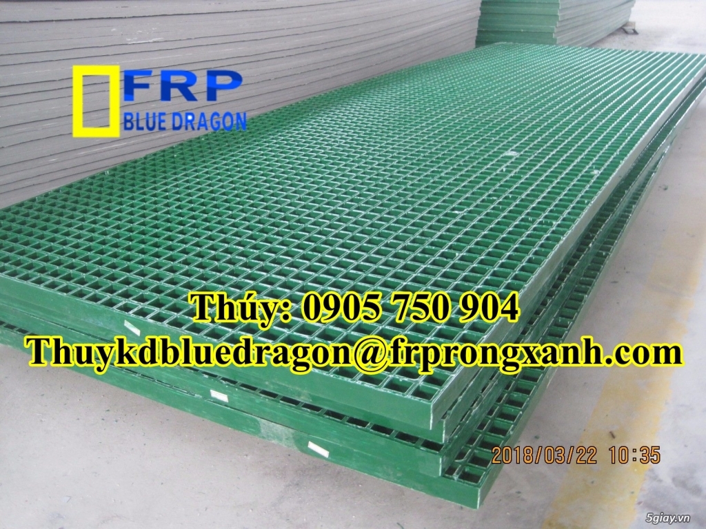 Chuyên cung cấp tấm sàn bằng vật liệu cốt sợi thủy tinh frp grating - 6