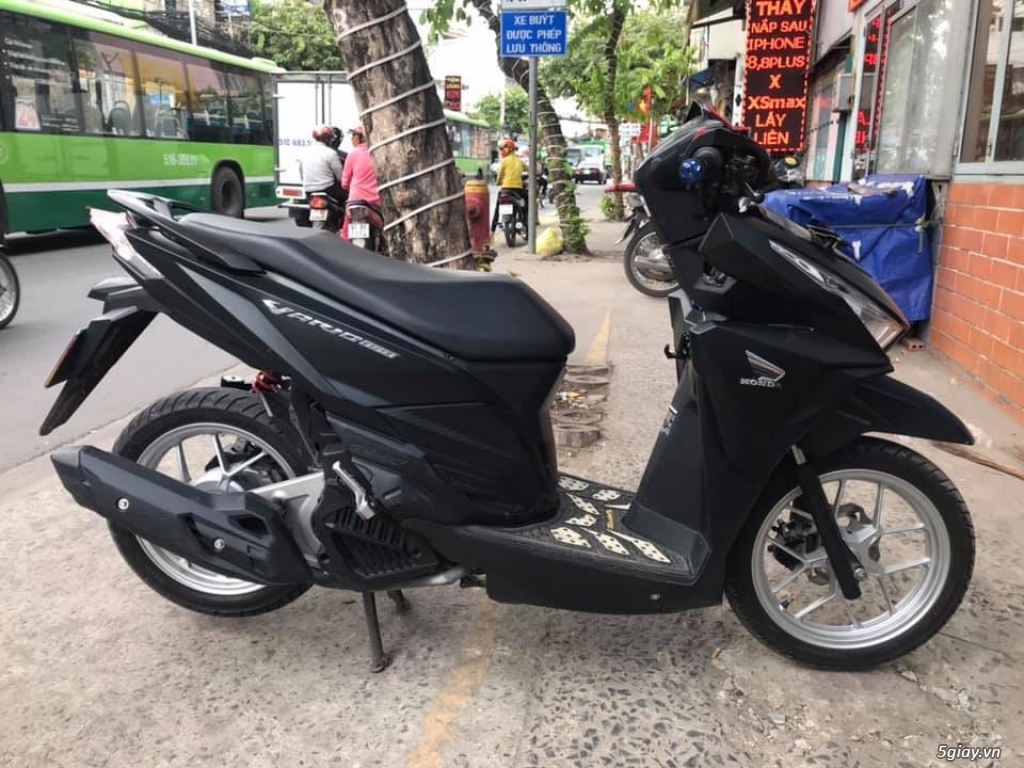 [CẦN BÁN] Vario tháng 12/2017 Đen Nhám ! - 8
