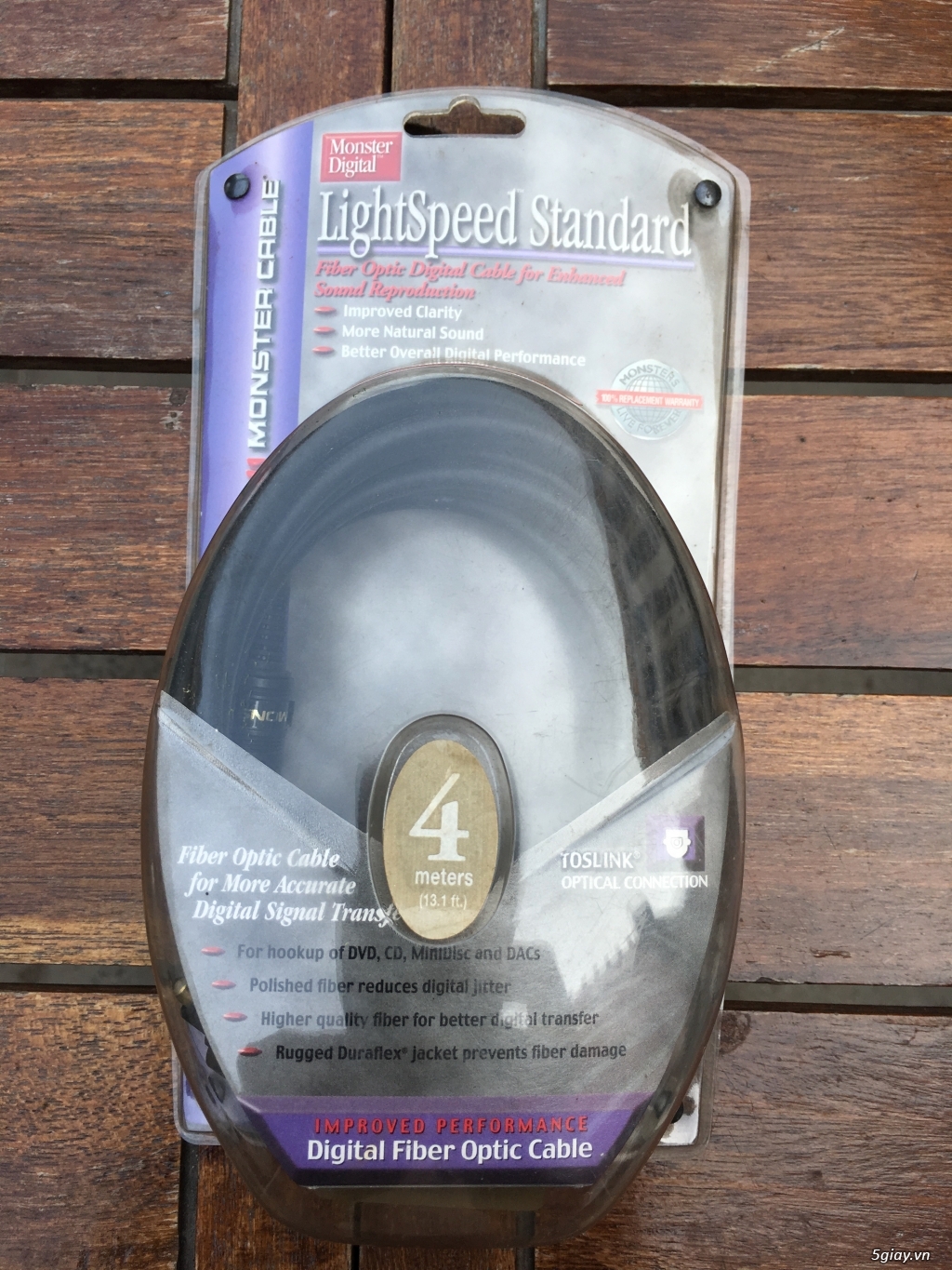 Bán cáp quang Monster® Digital Fiber Optic Audio Toslink Cable - 3