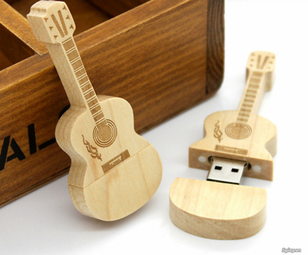 Quà tặng USB gỗ in LOGO cực đẹp, giá tốt - 3