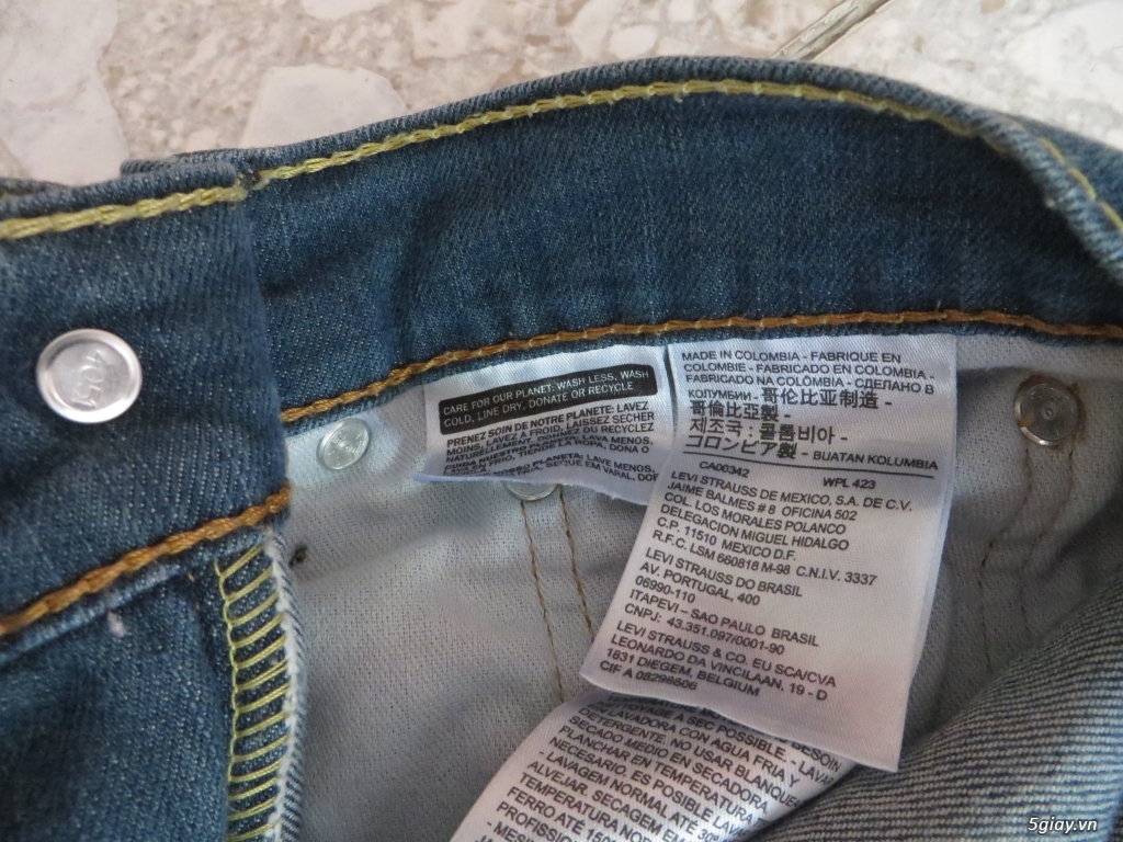 [authentic] jean levi's 511 (2nd) ---et 23h 29/6/2019 - 3
