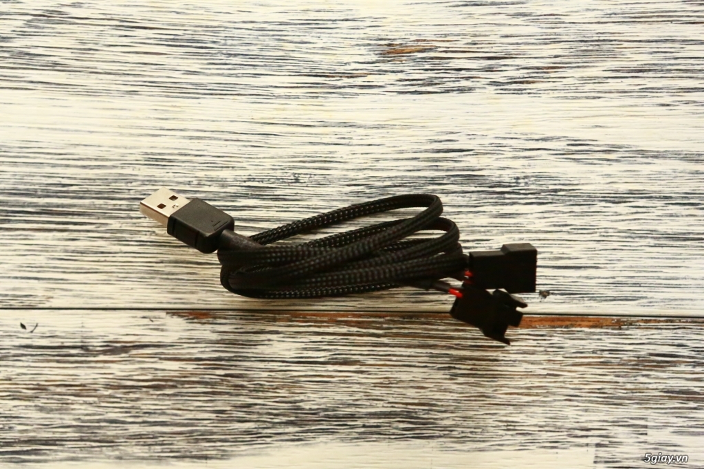 Dây chuyển nguồn USB sang 2 Pin Fan - 3