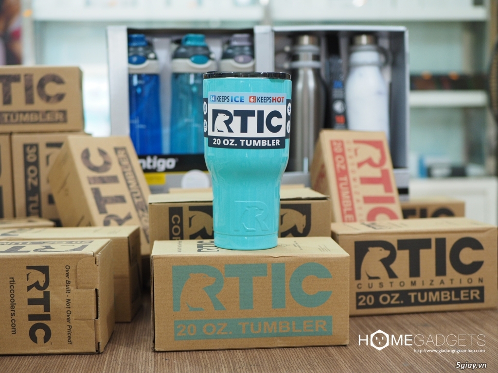 Ly giữ nhiệt RTIC Tumble 20oz, 30oz và Coffee Cup 12oz (Hàng ship Mỹ) - 2