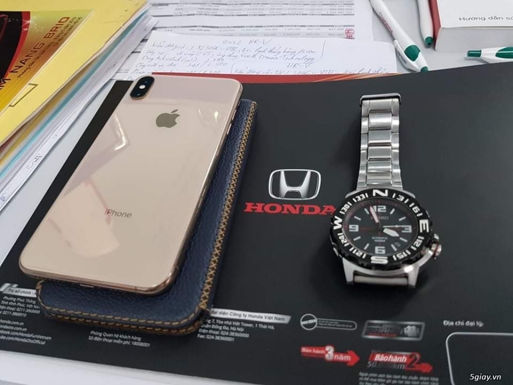 Bán Iphone Xs Max 256gb lock gold còn bảo hành - 1