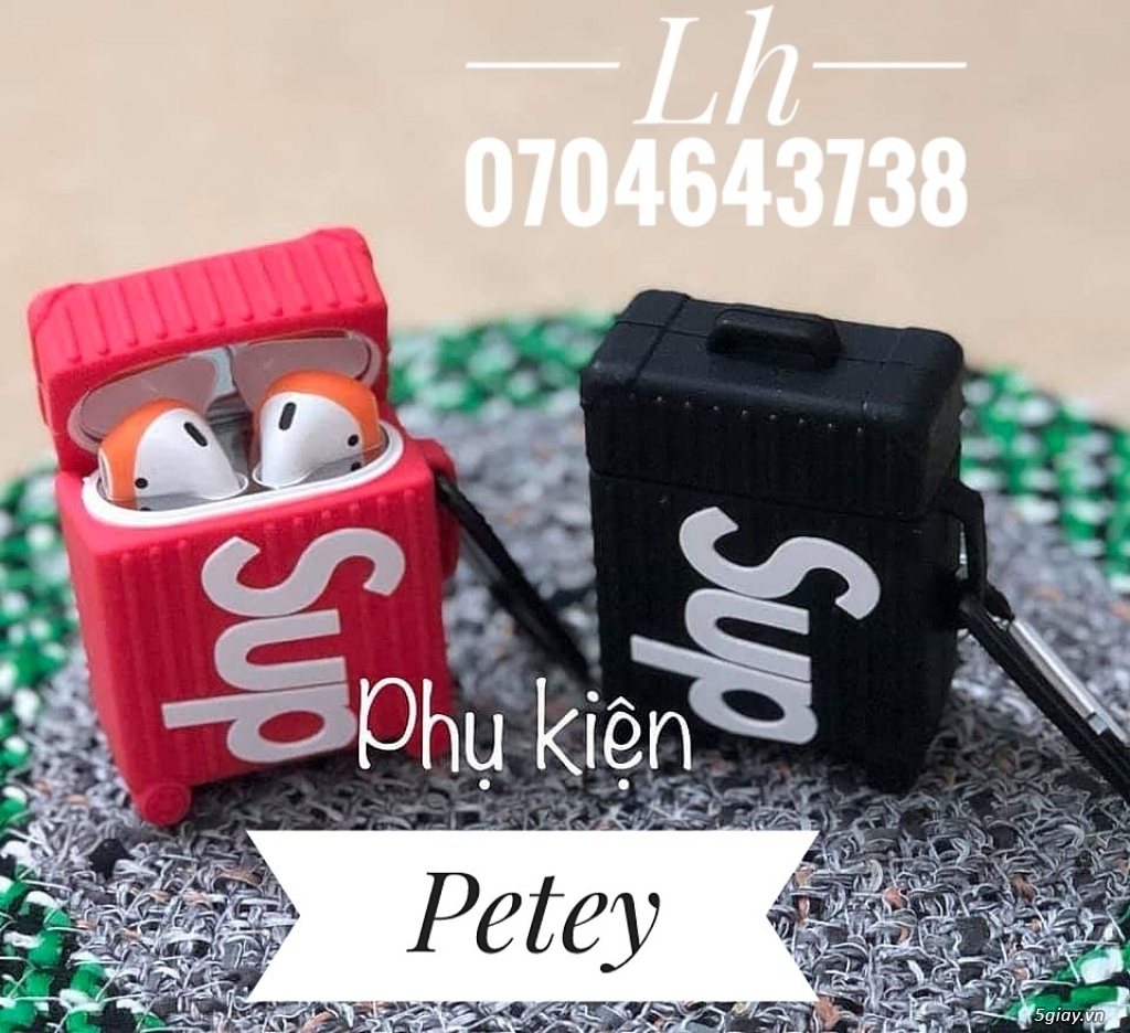 Ốp case Airpods Apple, chất silicon cao cấp. LH 0704643738 - 2