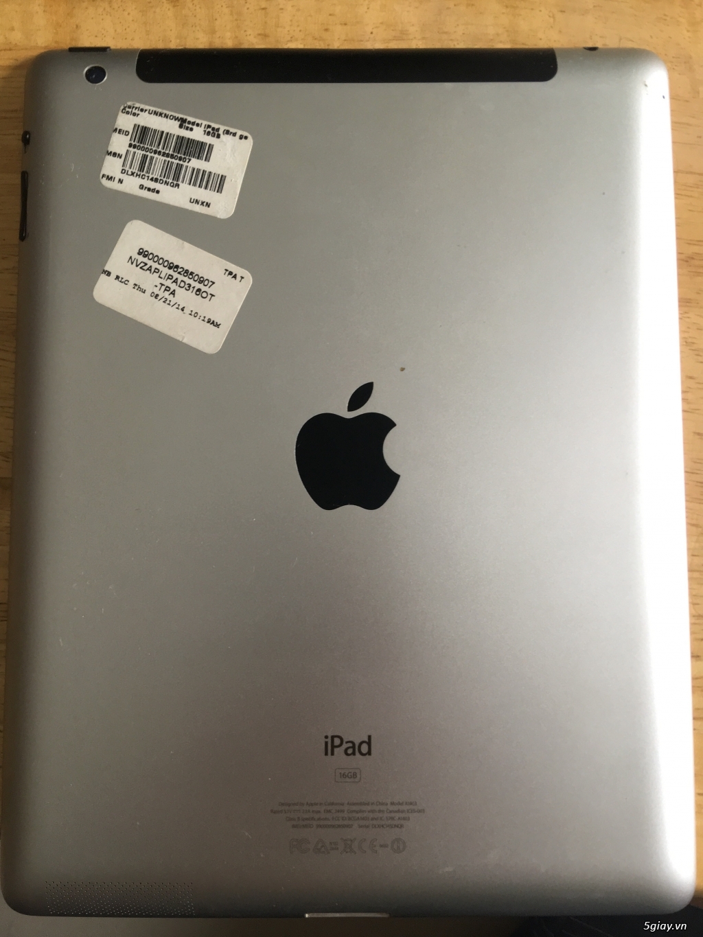 Ipad 3;bản wifi + 3G 16gb - 1