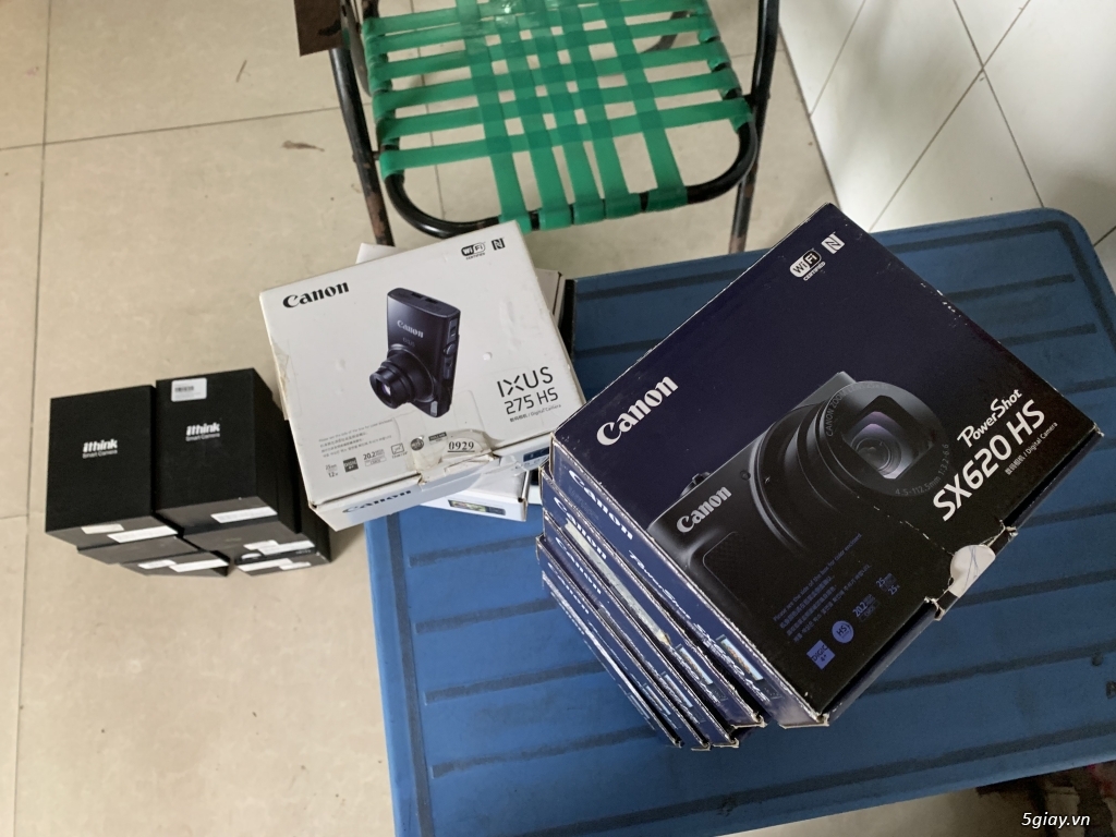 Lên 05 MS Máy chụp ảnh CANON XS620HS. ET 22h59 2/7/19