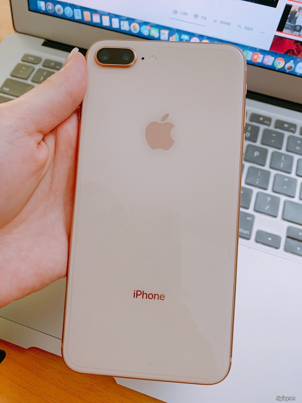 iphone 8plus 64gb gold world cần ra đi