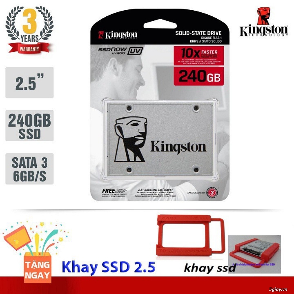 Ổ cứng SSD Kingston 240gb 715k - 3
