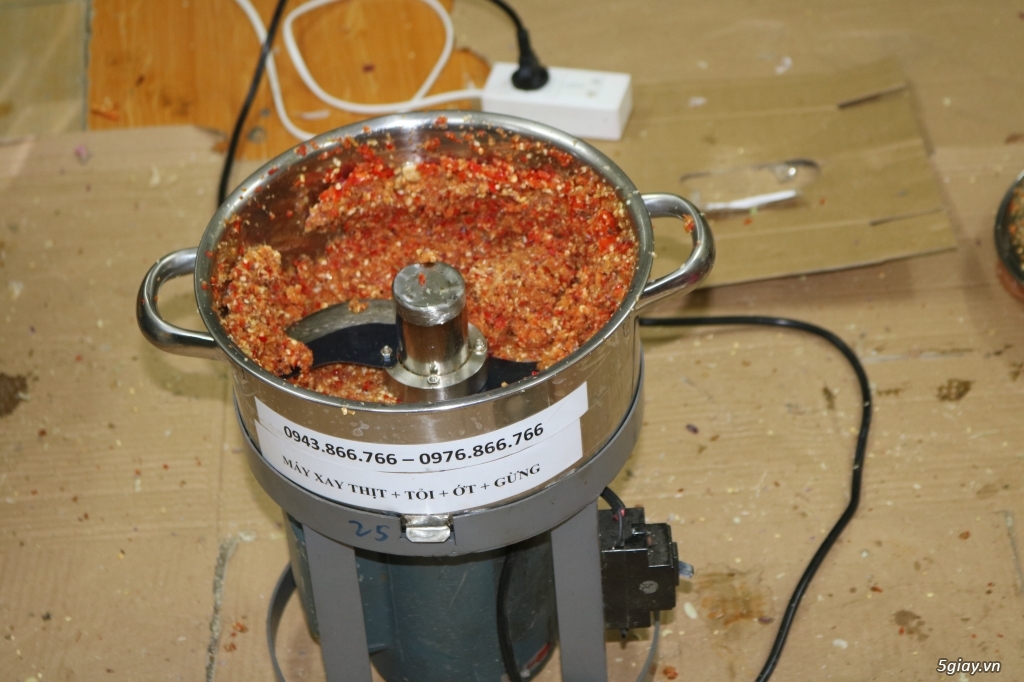 OMBO NỒI XAY THỊT + CÀNG ĐÁNH CHÀ BÔNG - 1