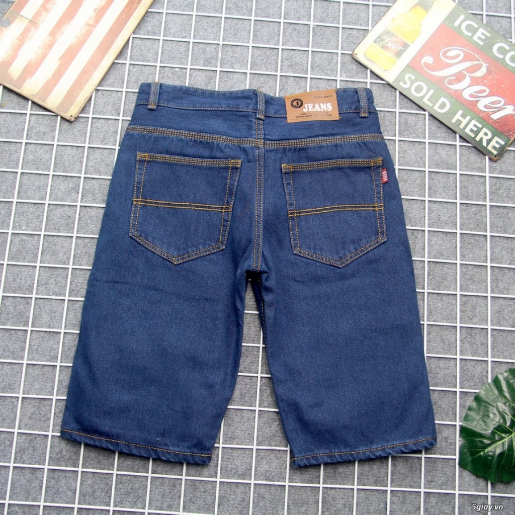 Quần Short Jean Nam Q392 Sỉ - 1