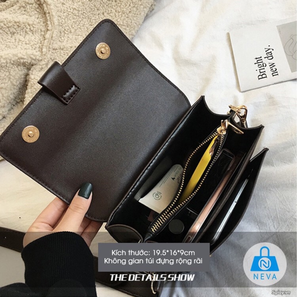 Túi đeo chéo nữ chất da NEVAO14 - 3