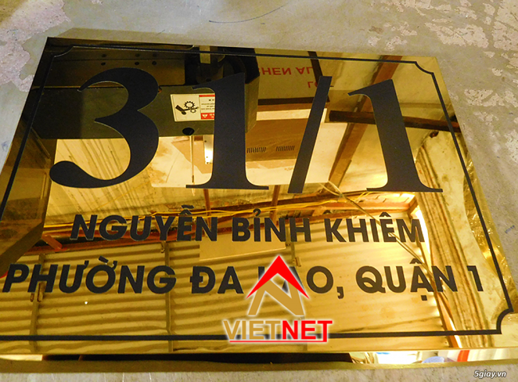 Đơn vị làm bảng số nhà đẹp, giá rẻ, uy tín - 24