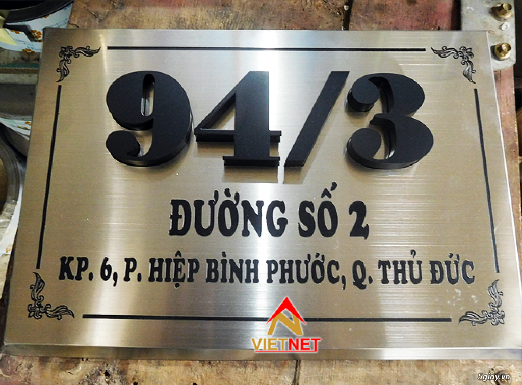 Đơn vị làm bảng số nhà đẹp, giá rẻ, uy tín - 8