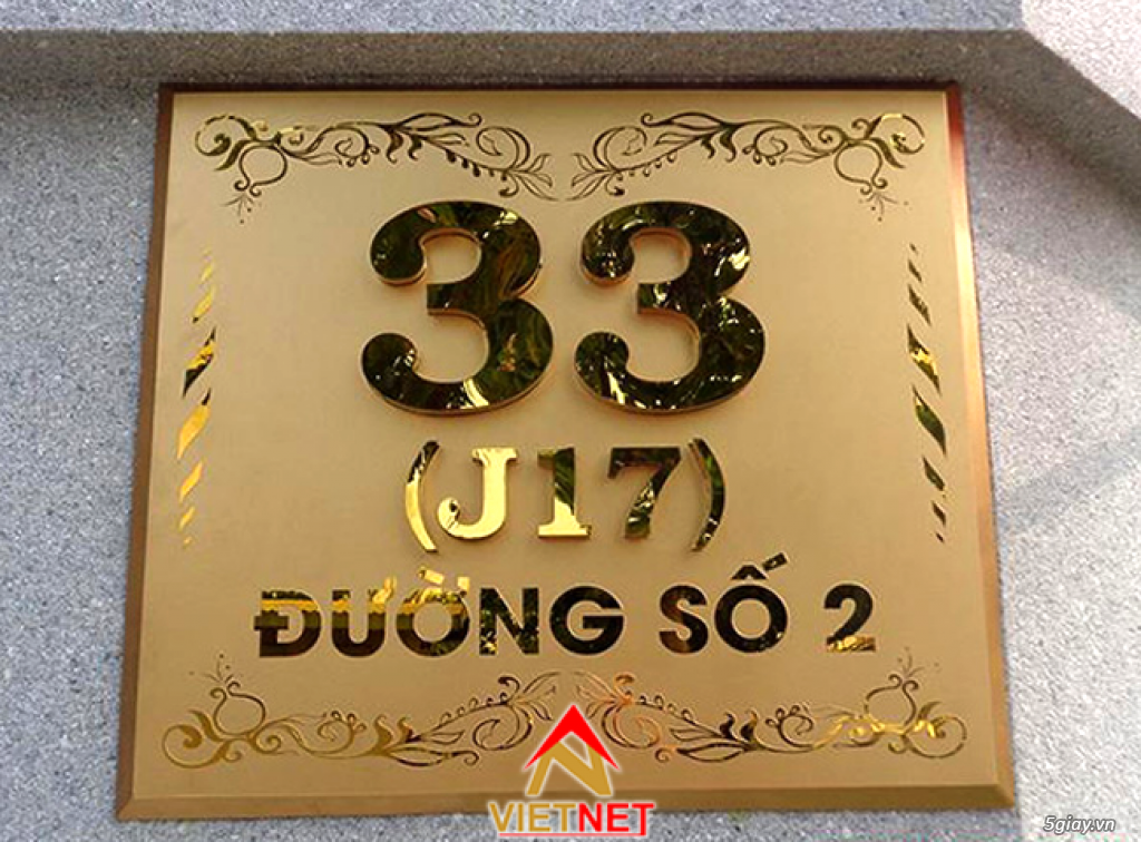 Đơn vị làm bảng số nhà đẹp, giá rẻ, uy tín - 14