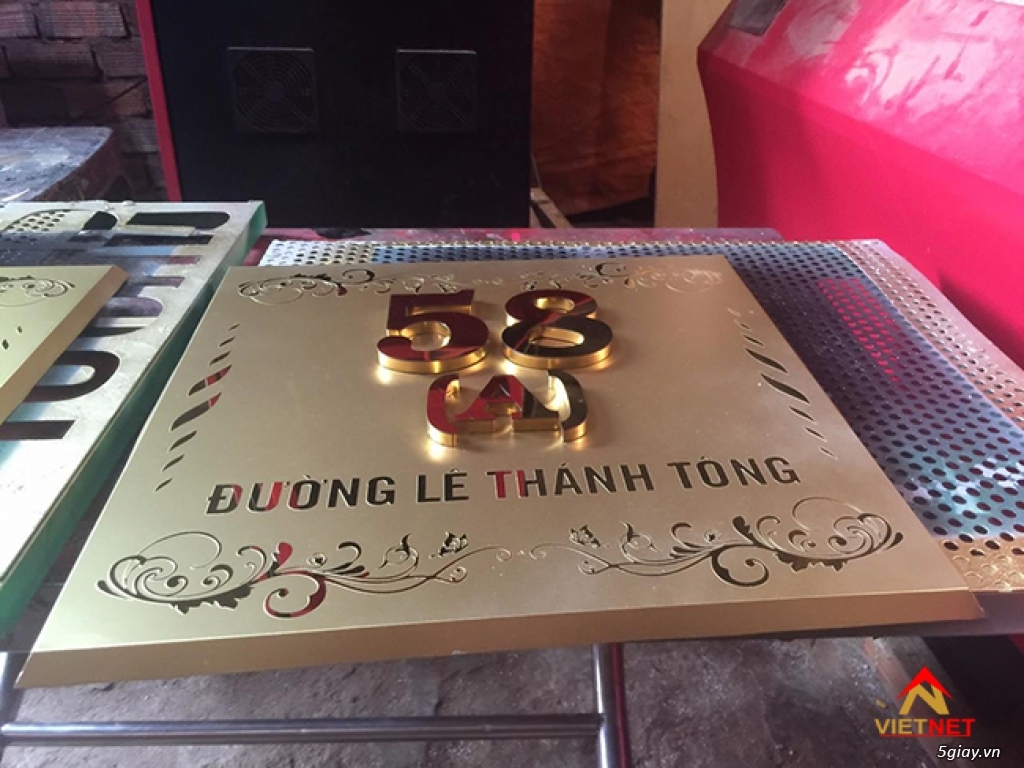 Đơn vị làm bảng số nhà đẹp, giá rẻ, uy tín - 2