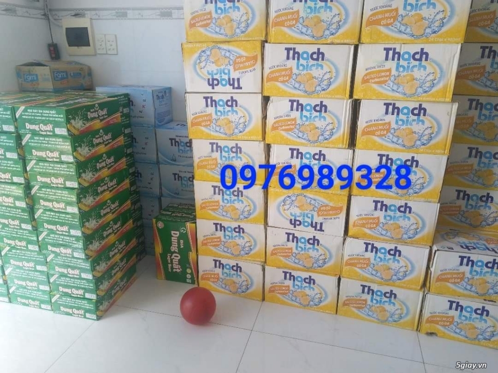 HCM - Nước khoáng THẠCH BÍCH các loại -bán lẻ giá sỉ & Bia DUNG QUẤT