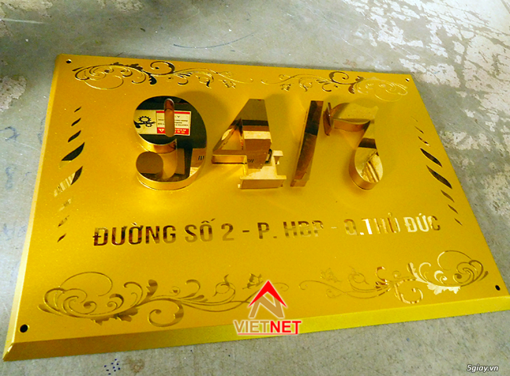 Đơn vị làm bảng số nhà đẹp, giá rẻ, uy tín - 3