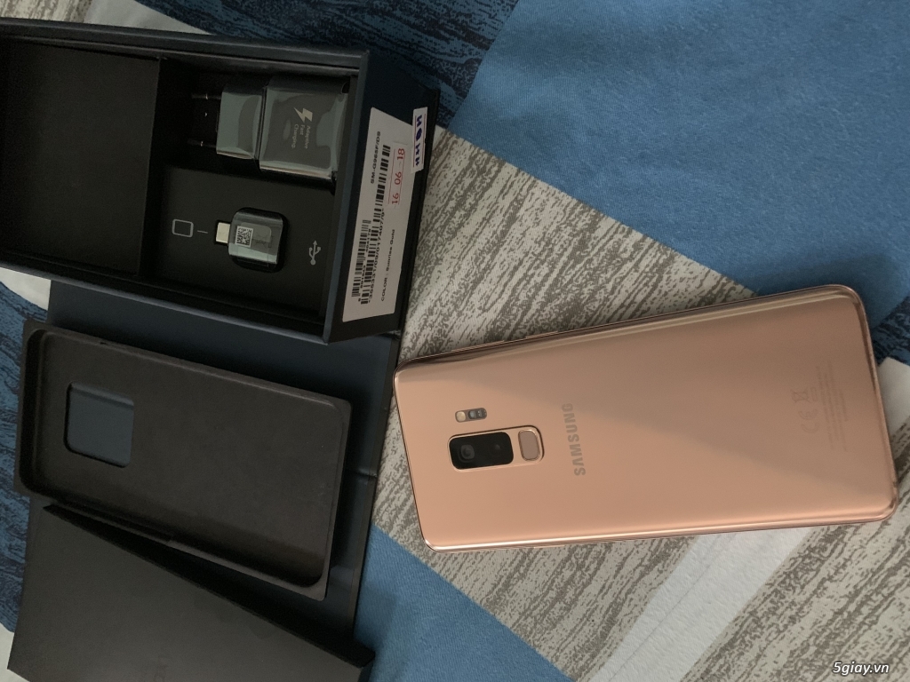 S9+ 128gb gold 2 sim 99%