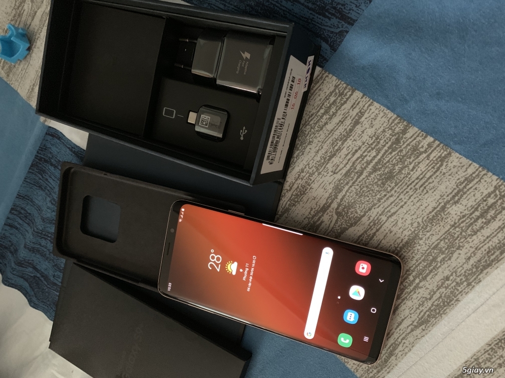 S9+ 128gb gold 2 sim 99% - 1