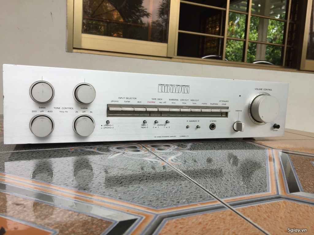 ampli luxman L5, cs 170w - 4